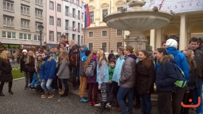 Návštěva partnerské školy v Bratislavě
