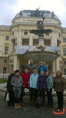 Návštěva partnerské školy v Bratislavě