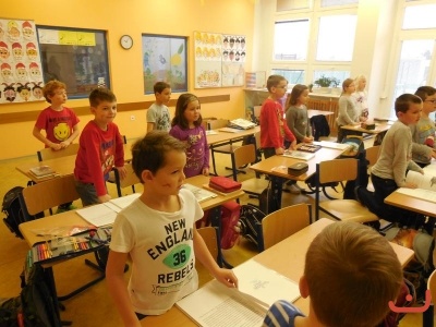 Mikuláš ve škole