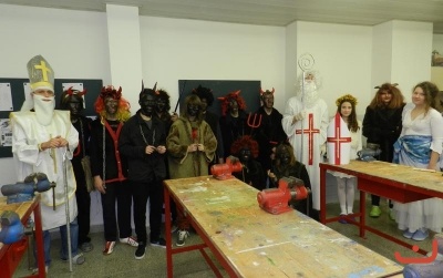 Mikuláš ve škole
