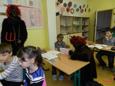 Mikuláš ve škole