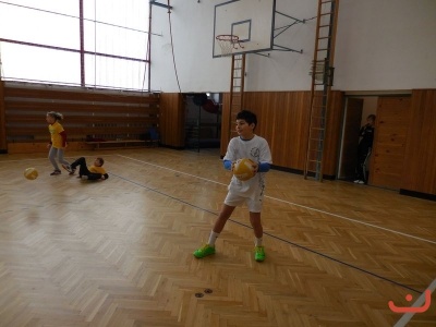 Novoroční minivolejbal rodičů s dětmi