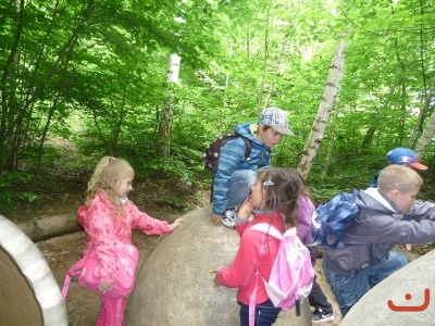 Výlet 1.B a Montessori
