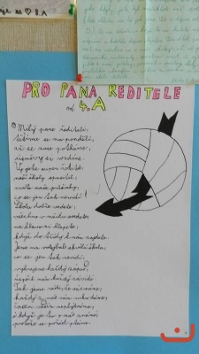 Přání panu řediteli - březnová soutěž