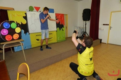 Beseda s malířem