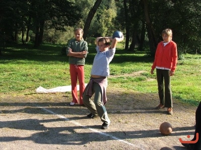 Soustředění volejbalových tříd v Podhradí