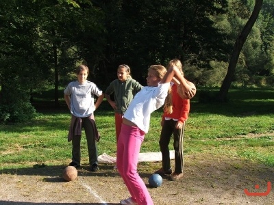 Soustředění volejbalových tříd v Podhradí