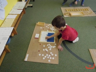 Leden v Montessori třídě