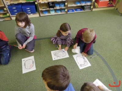 Duben v Montessori třídě