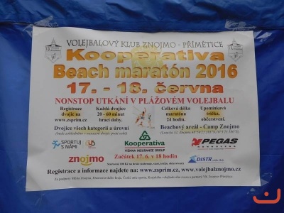 Beachový maratón 2016