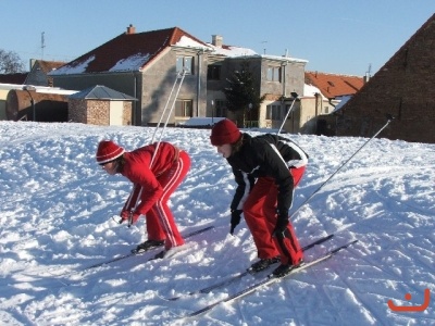 Zima u nás ve škole