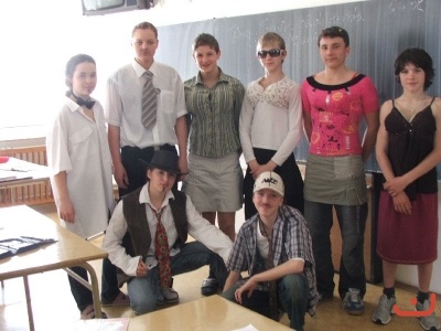 Převlekový den - kluci za holky a naopak