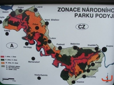 1. třídy v NP Podyjí