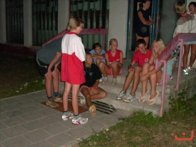 Letní volejbalové soustředění ve škole
