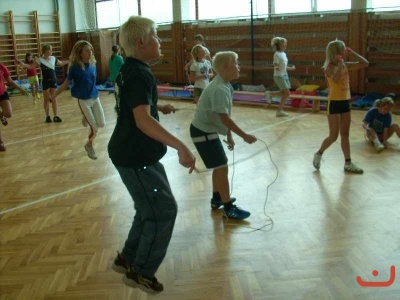 Letní volejbalové soustředění ve škole