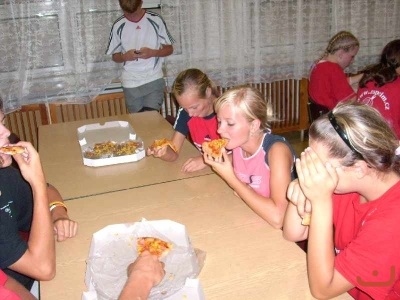 Letní volejbalové soustředění ve škole