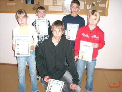 Vítězové turnaje ve stolním tenise