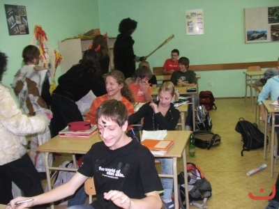 Mikuláš ve škole