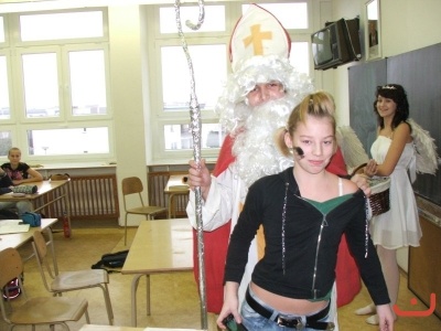 Mikuláš ve škole