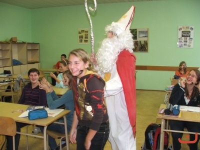 Mikuláš ve škole