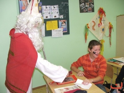 Mikuláš ve škole