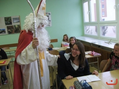 Mikuláš ve škole