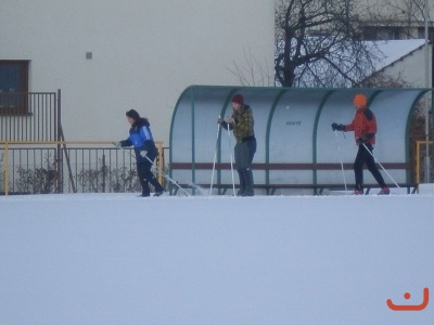 Tělesná výchova na běžkách