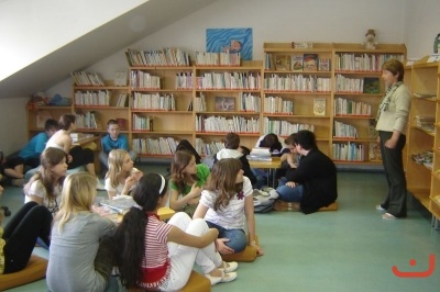 7.B v knihovně