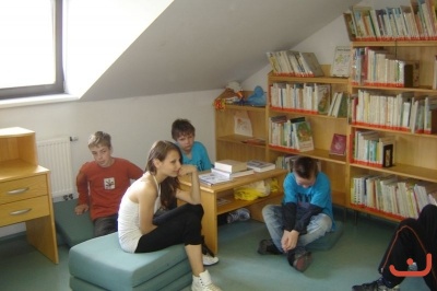 7.B v knihovně