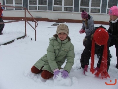2.A na sněhu