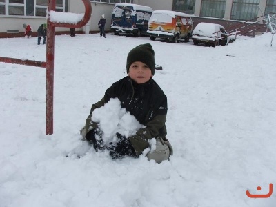 2.A na sněhu