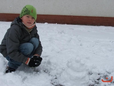 2.A na sněhu