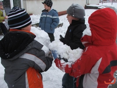 2.A na sněhu