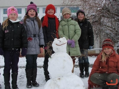 2.A na sněhu