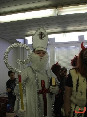 Mikuláš ve škole