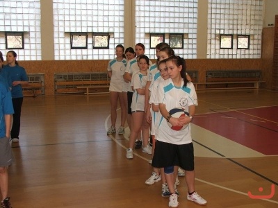 Okresní turnaj v košíkové dívek