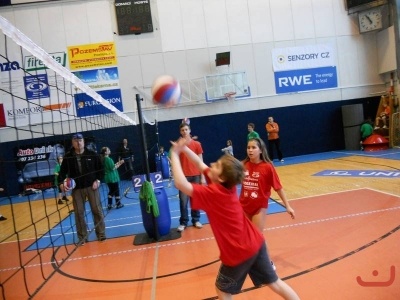 Barevný minivolejbal