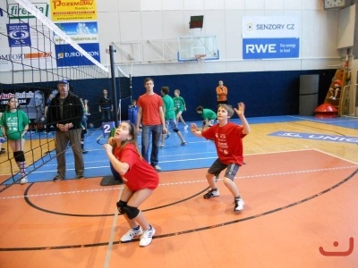 Barevný minivolejbal