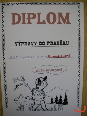 Projektový den v 5.A - Pravěk