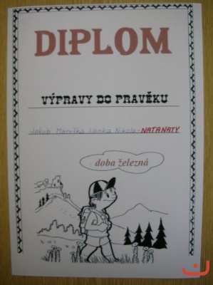 Projektový den v 5.A - Pravěk