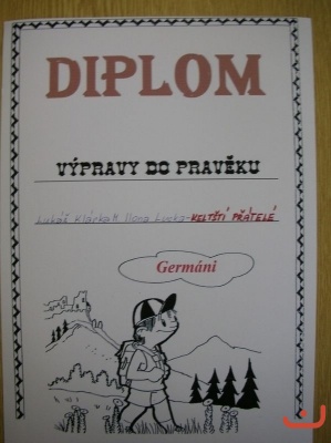 Projektový den v 5.A - Pravěk