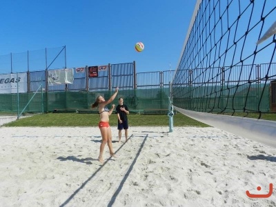 Adams family beach