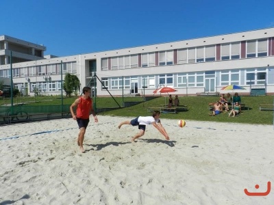Adams family beach