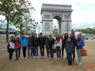 Zájezd žáků do Francie a Anglie