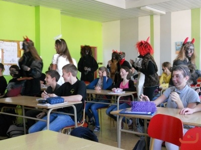 Mikuláš ve škole