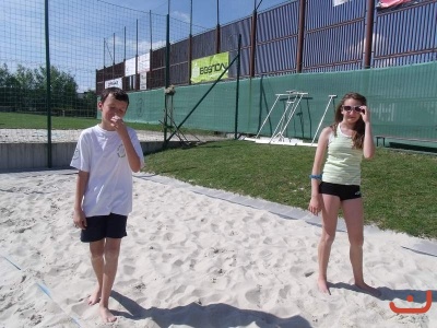 Beachový turnájek 6.A
