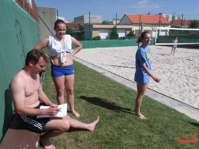 Beachový turnájek 6.A