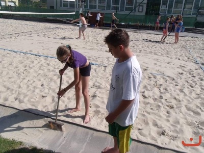 Beachový turnájek 6.A