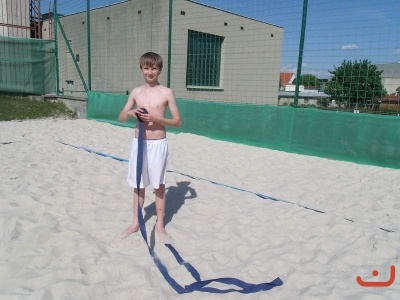 Beachový turnájek 6.A