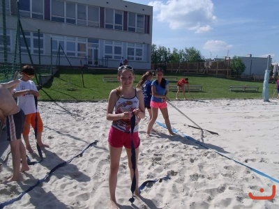 Beachový turnájek 6.A